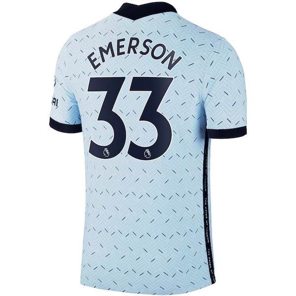 Maglia Chelsea NO.33 Emerson Away 20/21 Blu